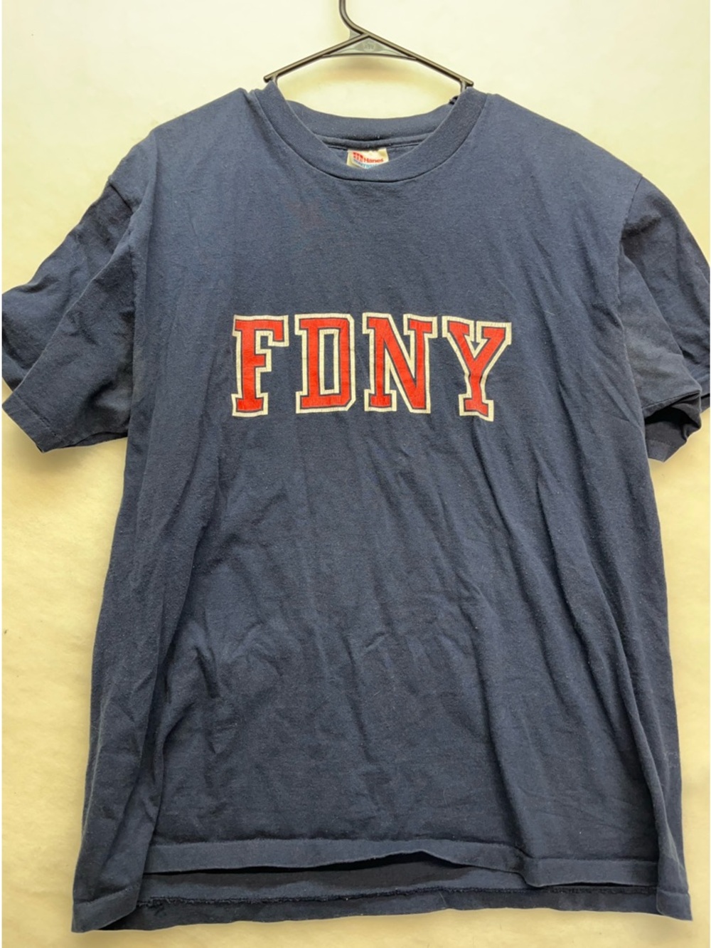 Vintage New York FDNY Tee Single Stitch Hanes
